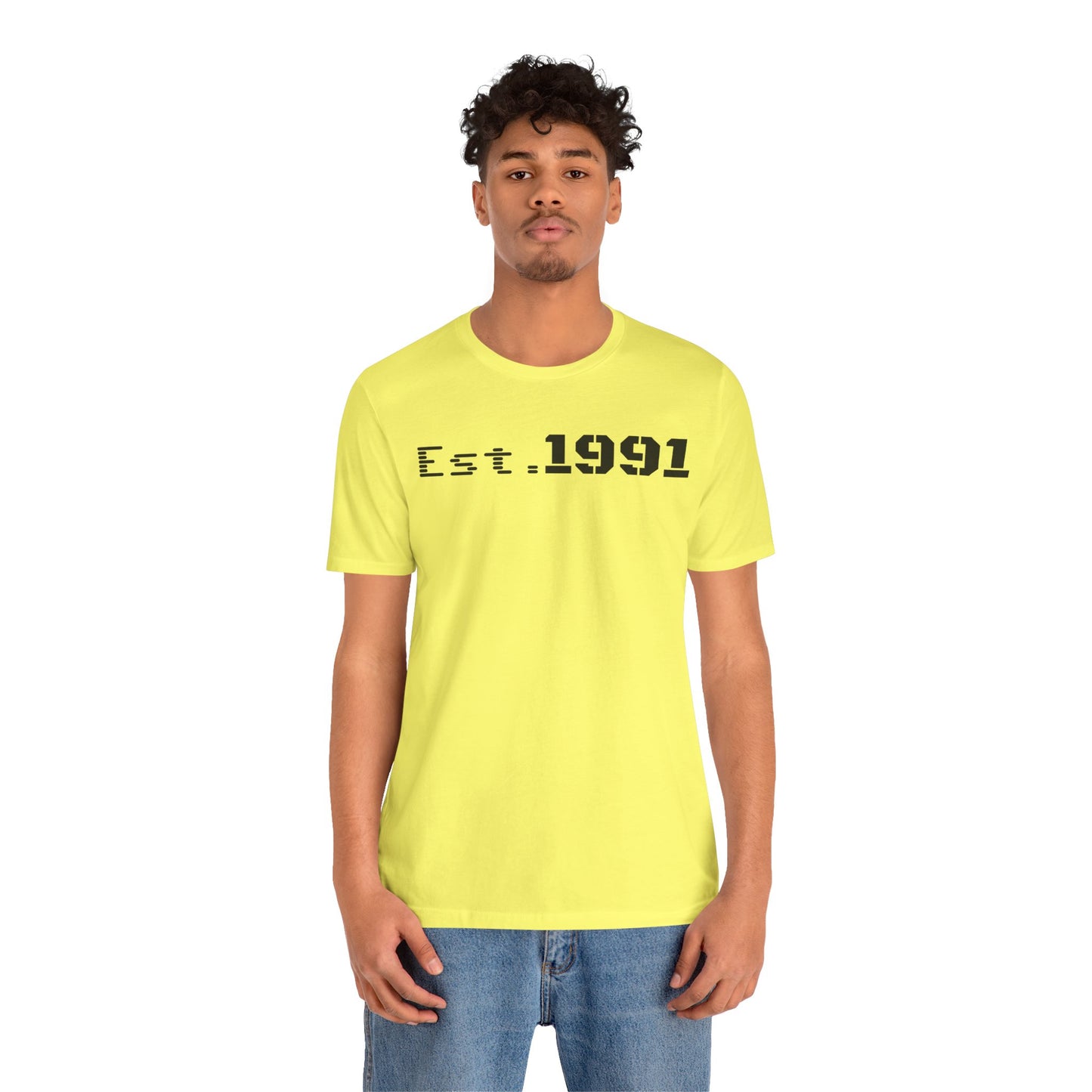 Unisex Vintage Est. 1991 Tee - Perfect Gift for Birthdays, Anniversaries, Throwback Fashion, Casual Wear, Milestone Celebrations