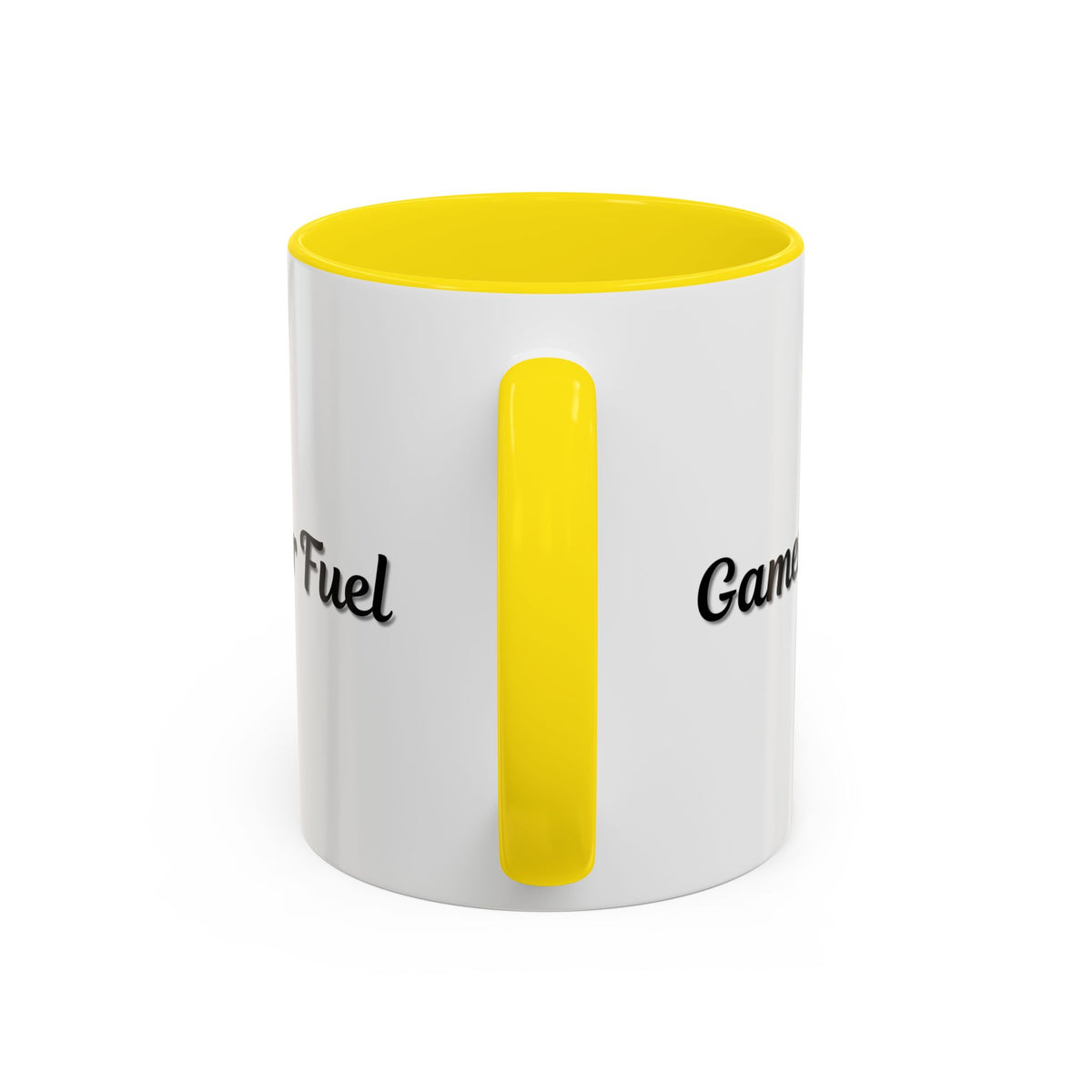 Printify Gamer Fuel coffee mug in 11oz or 15oz size, featuring a bold design perfect for gamers and coffee lovers.