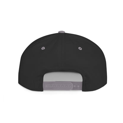 Sporty Love Flat Bill Snapback Hat – Adjustable Cap for Athletes, Casual Wear, Gifts for Sports Fans, Basketball Enthusiasts, Unique - TRV