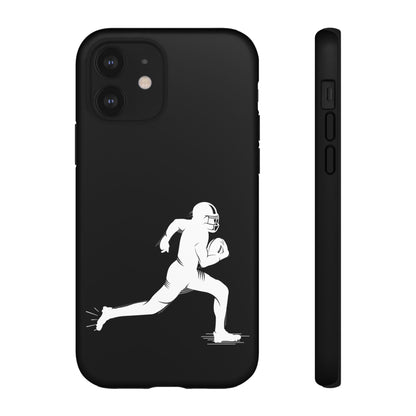 Football Player Phone Case, Tough Cases, Sports Phone Cover, Gift for Athletes, iPhone & Samsung Accessories, Running Player Design - TRV