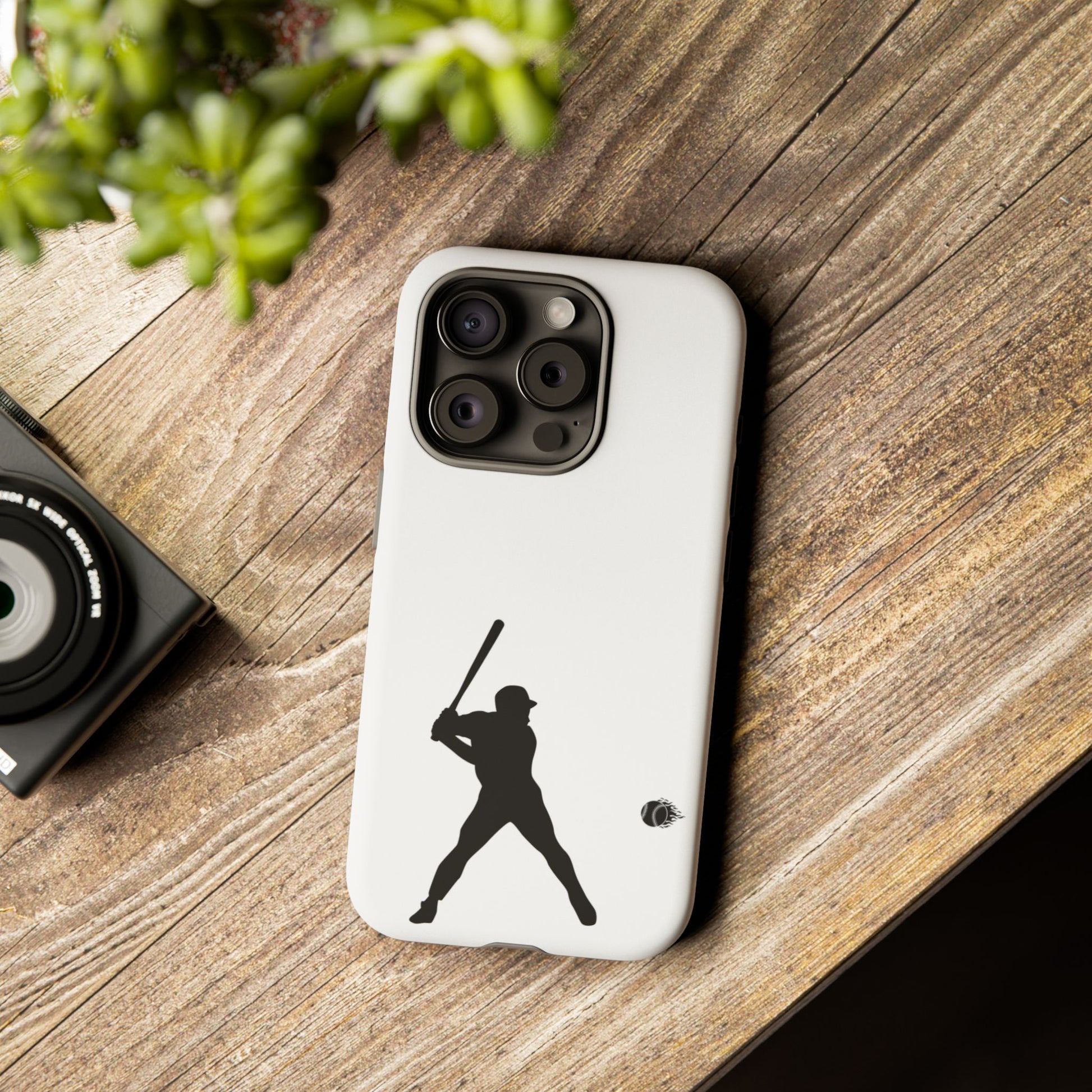 Baseball Phone Case, Sporty Accessories for Fans, Tough Cases, Gift for Athletes, Perfect for Sports Enthusiasts - TRV