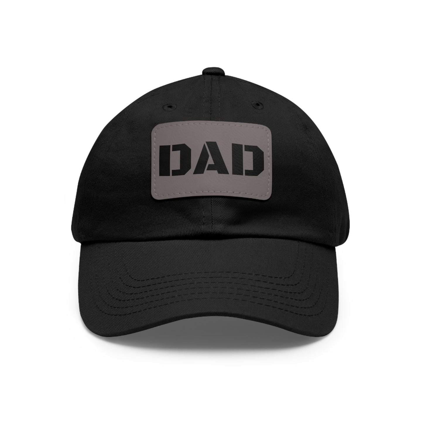 Stylish Dad Hat with Leather Patch | Perfect Gift for Fathers Day, Casual Wear, Dad's Birthday, Outdoor Activities
