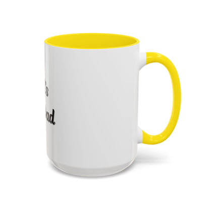 World's Best Dad Accent Coffee Mug - Perfect Gift for Father's Day - TRV