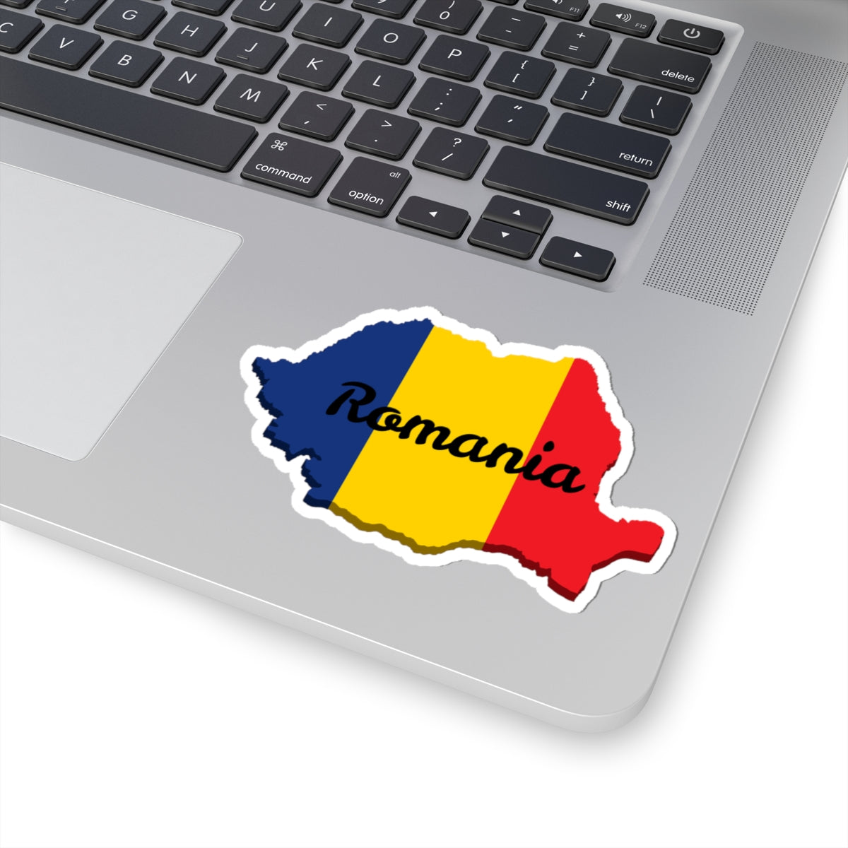 Romania Map Kiss-Cut Stickers | Travel Decor, Laptop Stickers, Gift for Romanians, Scrapbooking, Car Stickers
