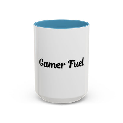 Gamer Fuel Accent Coffee Mug - Perfect for Gamers - TRV