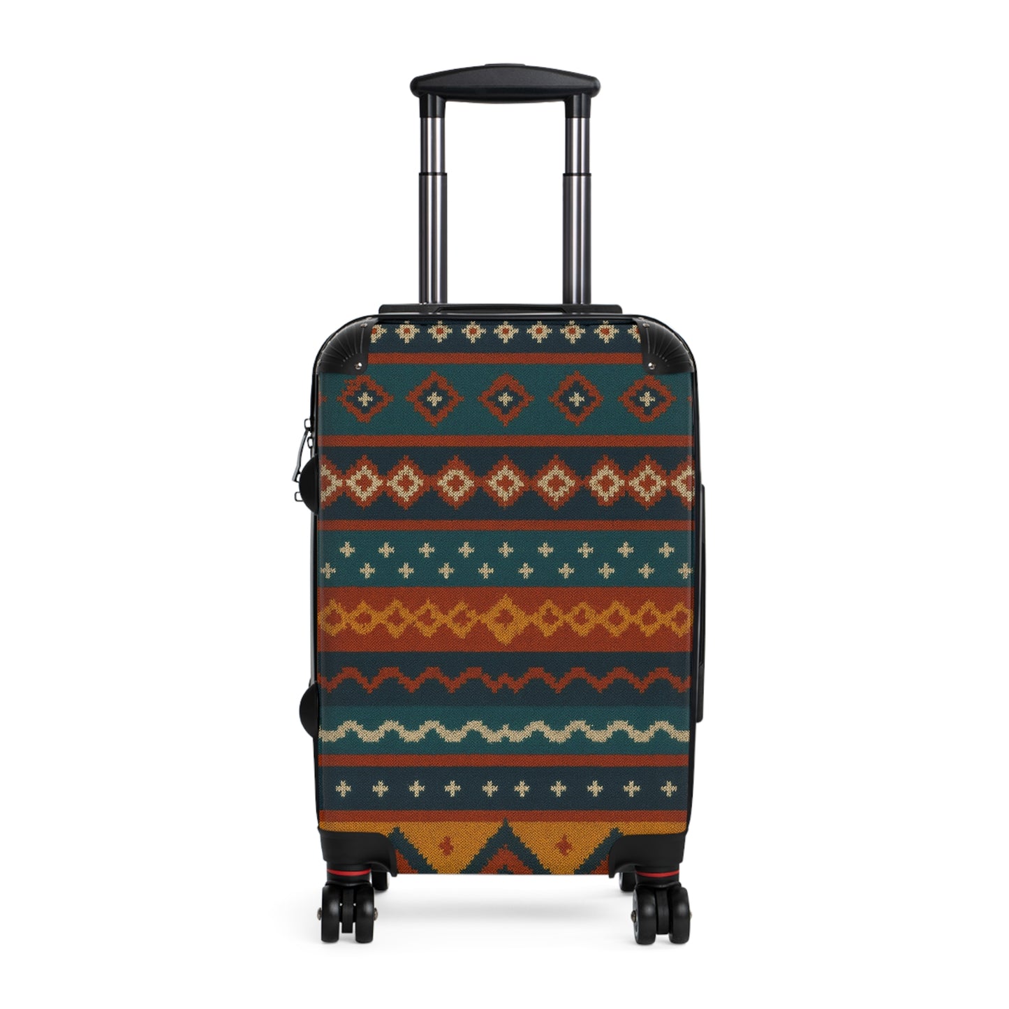 Southwestern Pattern Carry-On Suitcase — Boho Tribal Travel Luggage