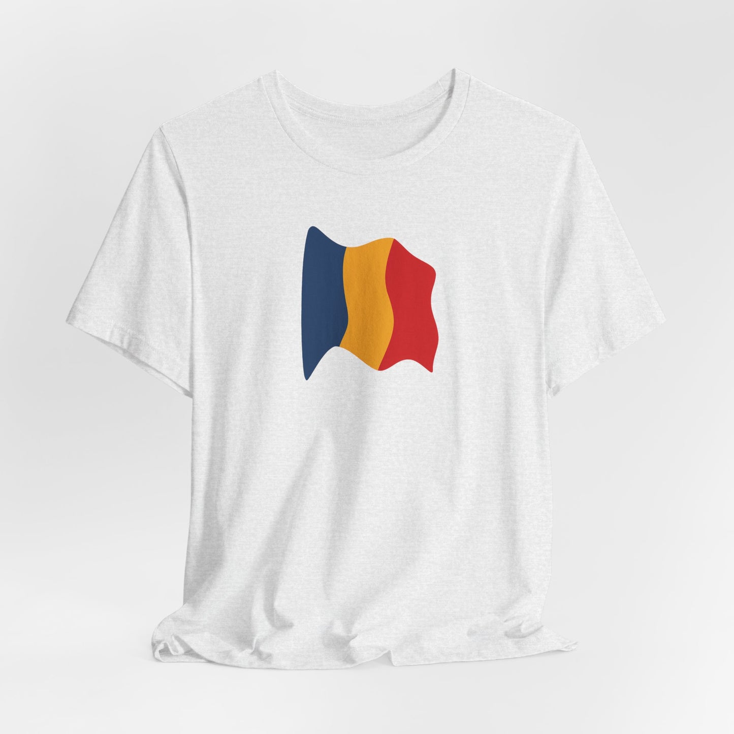 Romanian Flag Unisex Short Sleeve Tee, Casual Shirt, Travel T-Shirt, Gift for Romanians, Summer Outfit, Everyday Wear