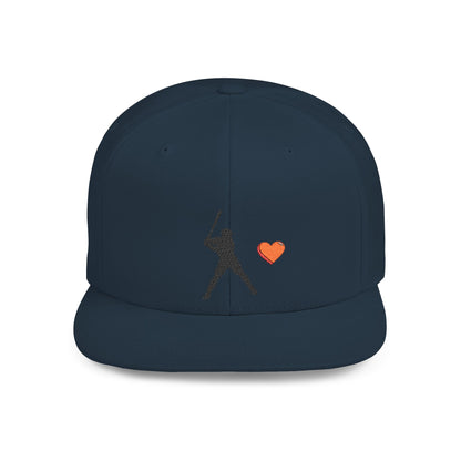 Baseball Love Snapback Hat | Gift for Sports Fans, Casual Wear, Team Spirit, Father's Day, Birthday, Outdoor Activities - TRV
