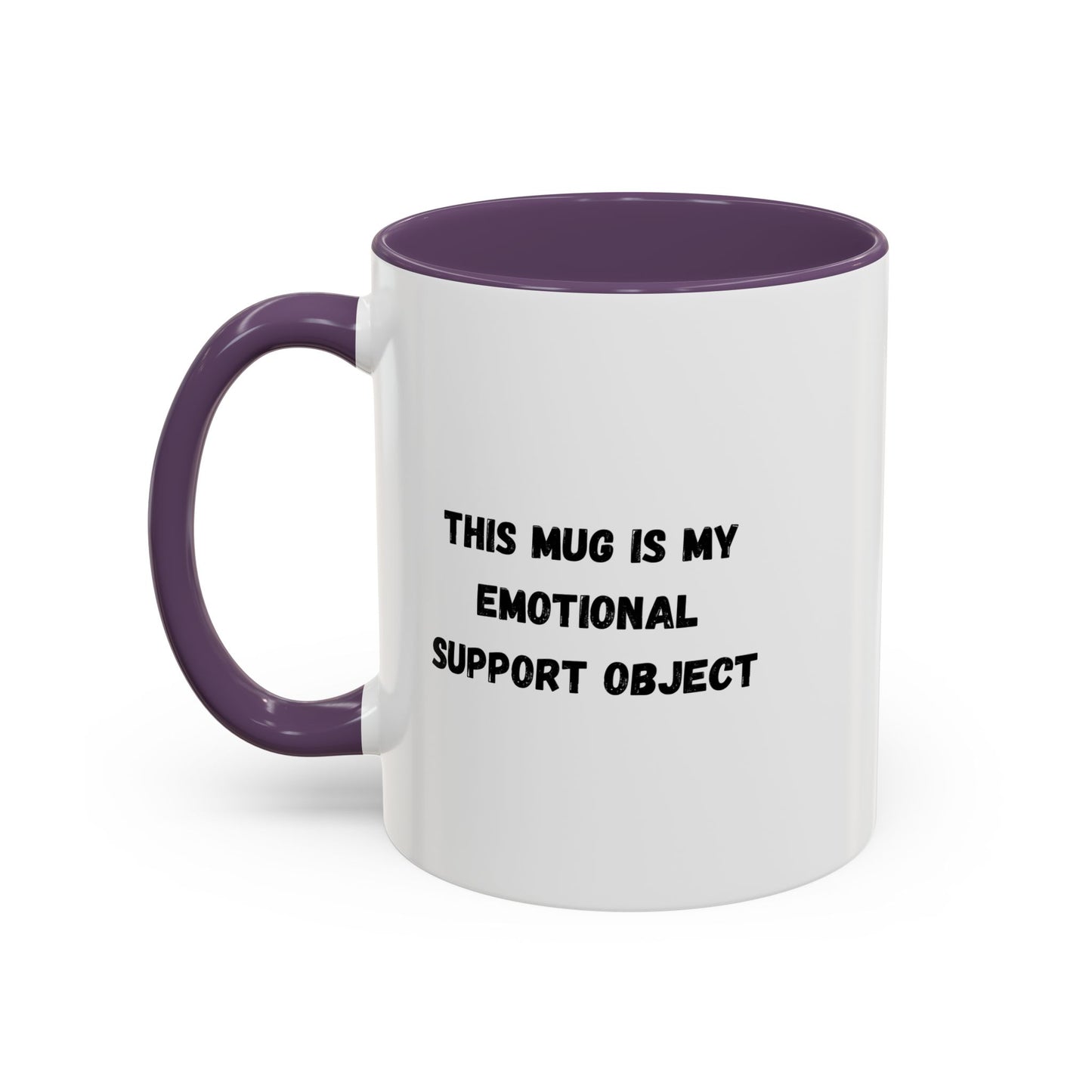 Emotional Support Coffee Mug, Funny Gift for Coffee Lovers, Unique Office Mug, Self-Care Gift, Cute Ceramic Mug