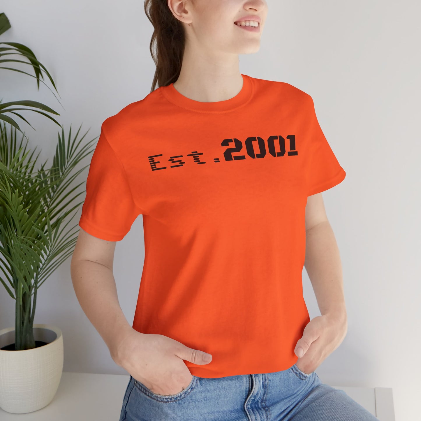 Est. 2001 Unisex Tee - Timeless Casual Wear, Birthday Gift, Nostalgic Fashion, Everyday Comfort, Trendy Streetwear