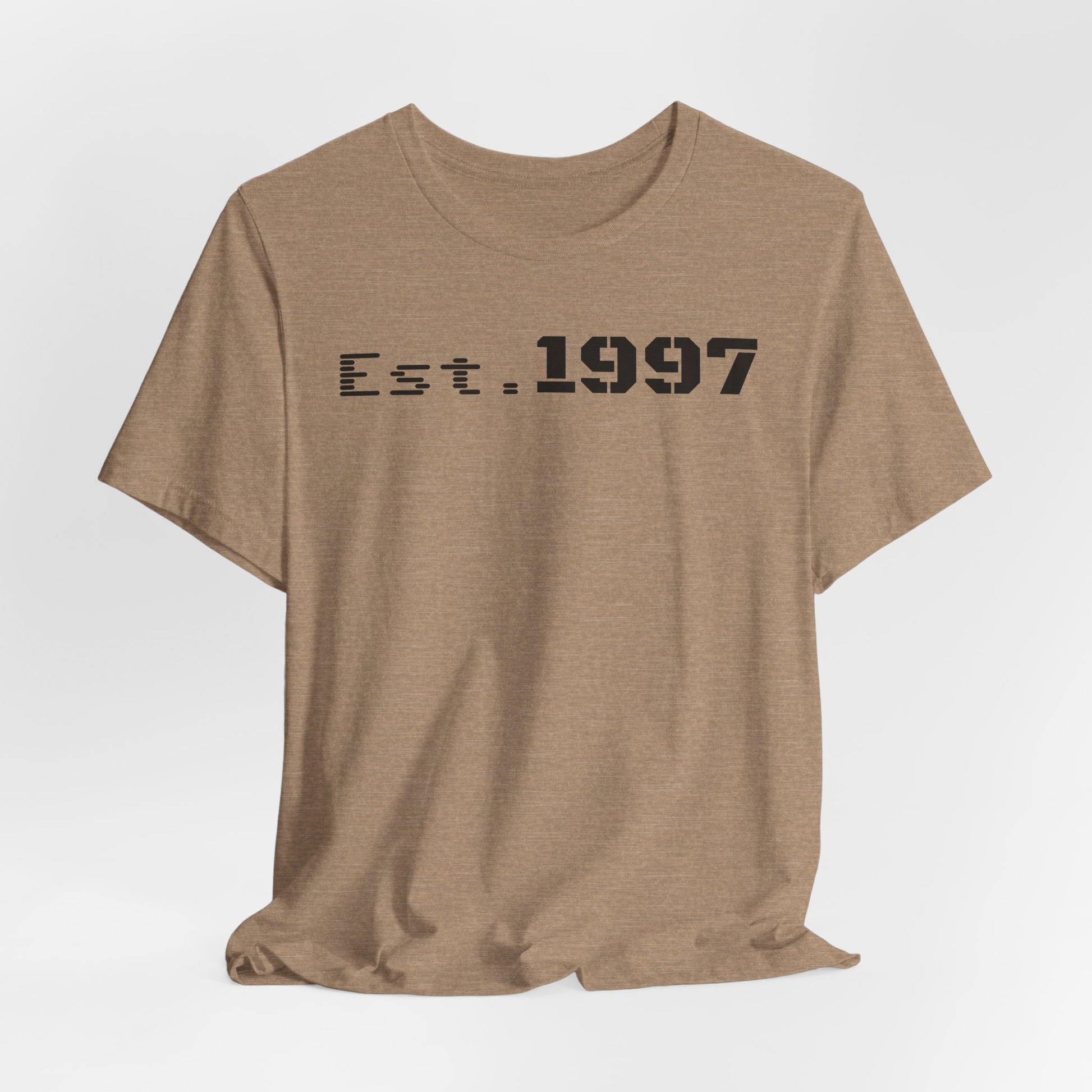 Vintage Est. 1997 Unisex Tee, Gift for Birthdays, Celebrations, Casual Wear, Retro Fashion, Cool Graphic T-Shirt - TRV