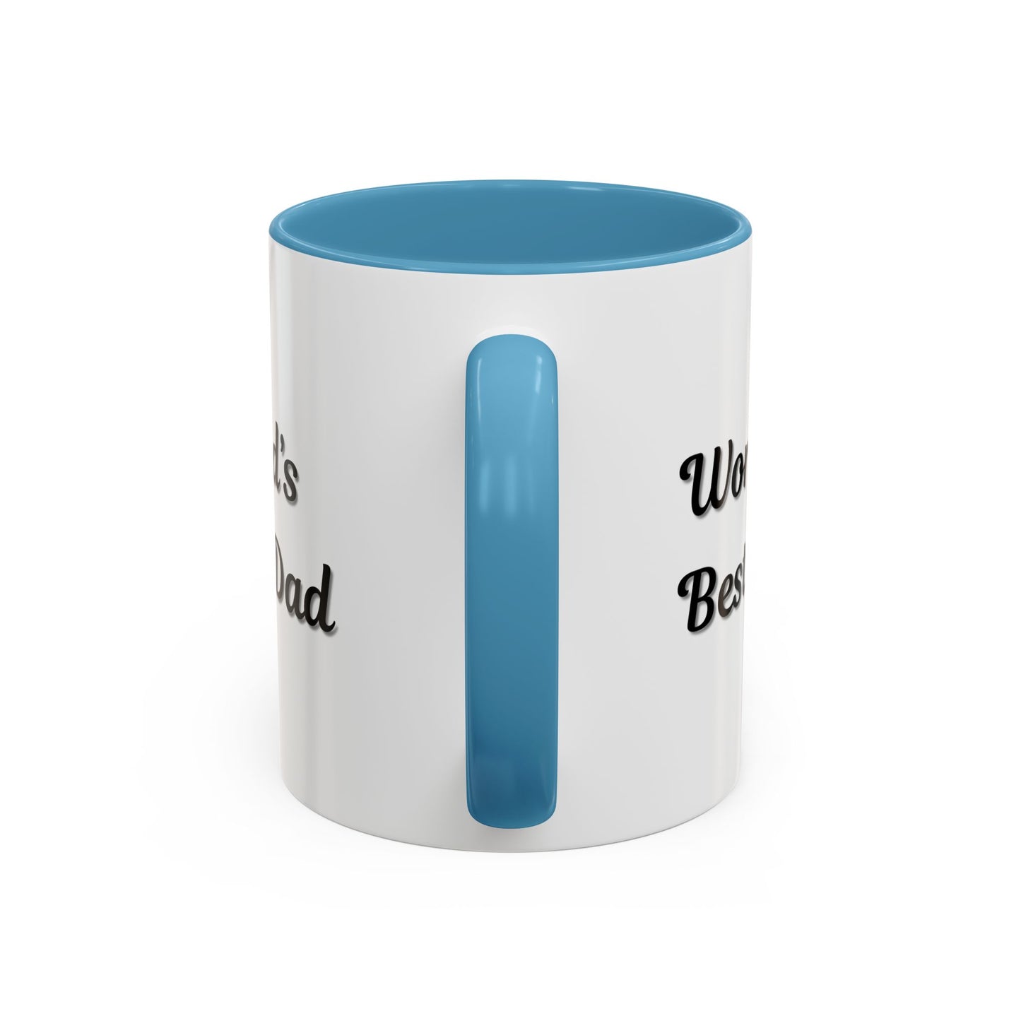 Father's Day Accent Mug, Best Dad Coffee Cup, Father's Day Gift, Novelty Mug, Ceramic Mug, Father's Day Present
