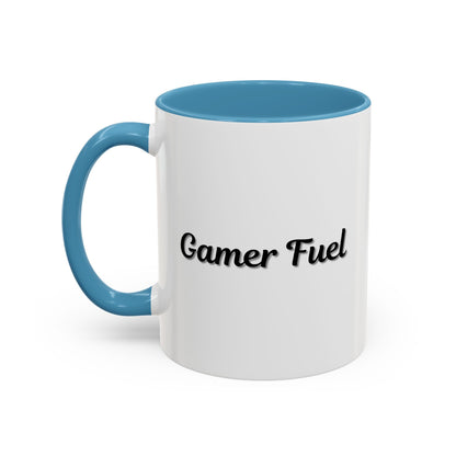 Gamer Fuel Accent Coffee Mug - Perfect for Gamers