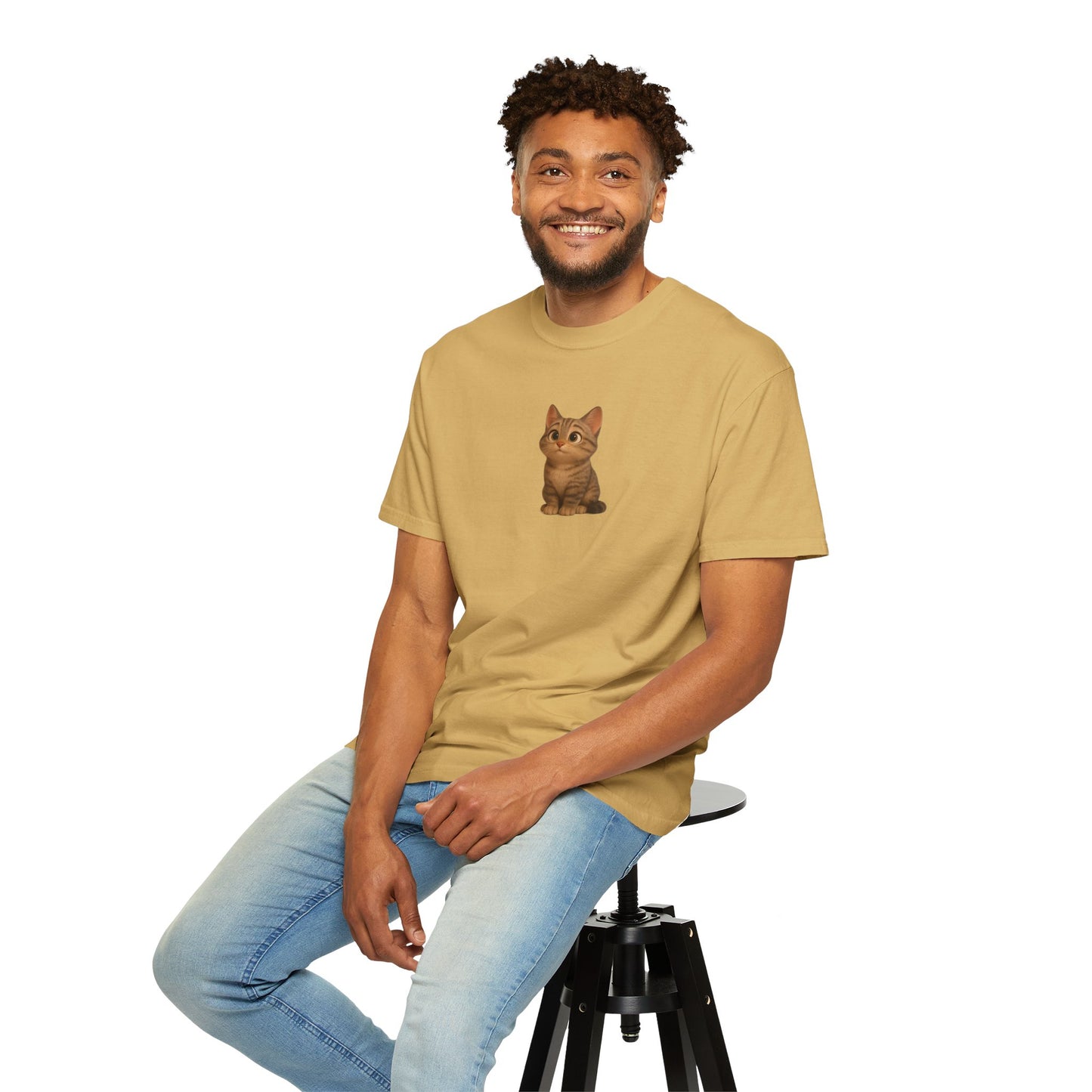Cute Cat Graphic T-Shirt, Casual Wear, Cat Lover Gift, Everyday Tee, Animal Lover Apparel, Perfect for Birthdays & Holidays - TRV