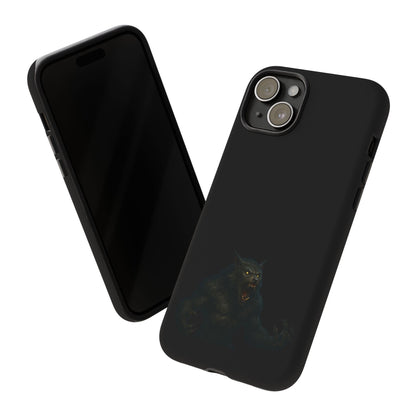 Werewolf Phone Case, dark monster graphic tough protective case - view 139