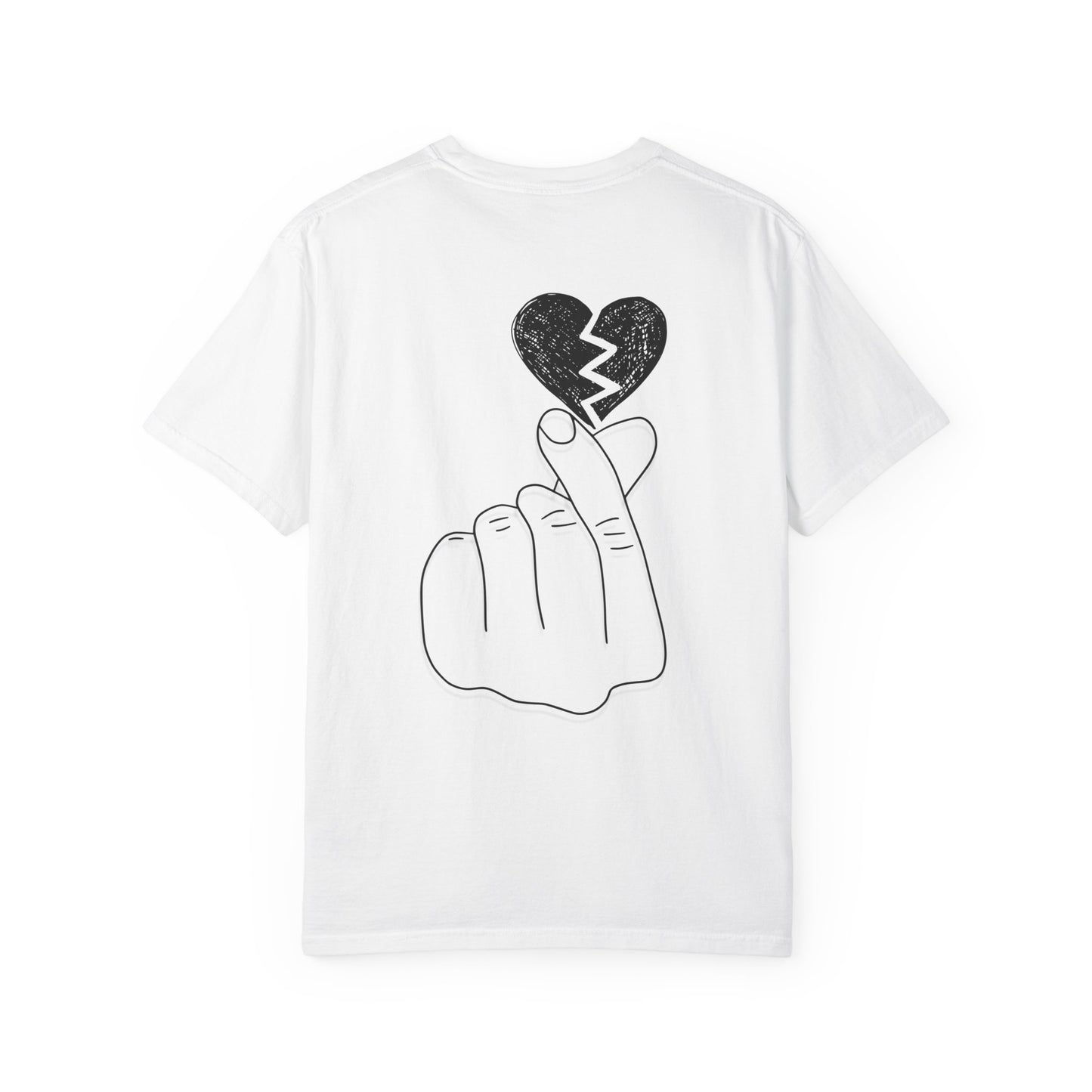 Heartbreak Unisex Garment-Dyed T-Shirt - Trendy Casual Tee for Self-Expression