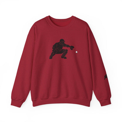 Baseball Catcher Crewneck Sweatshirt | Unisex Sports Apparel | Perfect for Game Days, Gifts, and Casual Wear | Baseball Lover's Gift - TRV