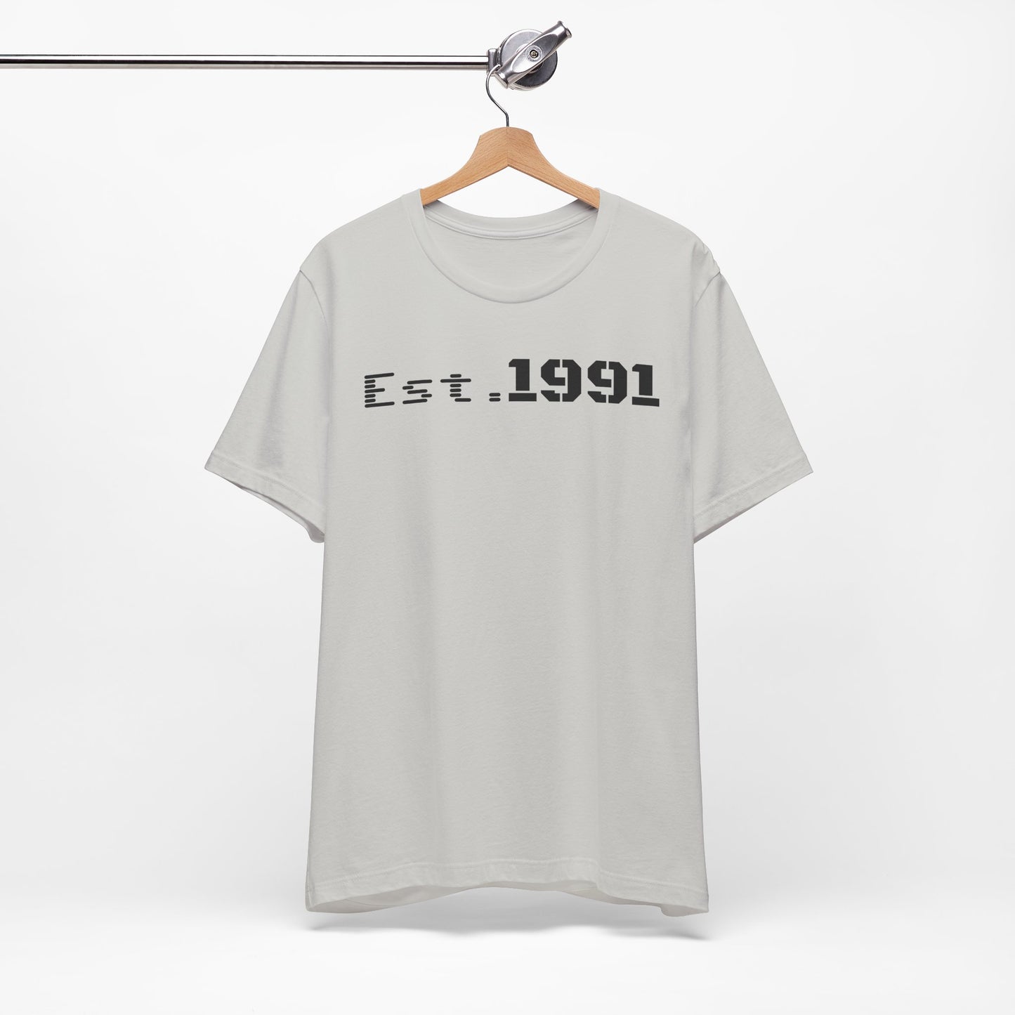 Unisex Vintage Est. 1991 Tee - Perfect Gift for Birthdays, Anniversaries, Throwback Fashion, Casual Wear, Milestone Celebrations