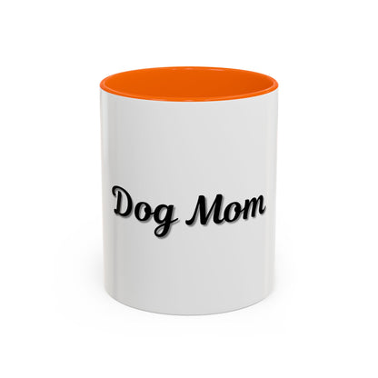 Dog Mom Accent Coffee Mug - Perfect Gift for Pet Lovers - TRV