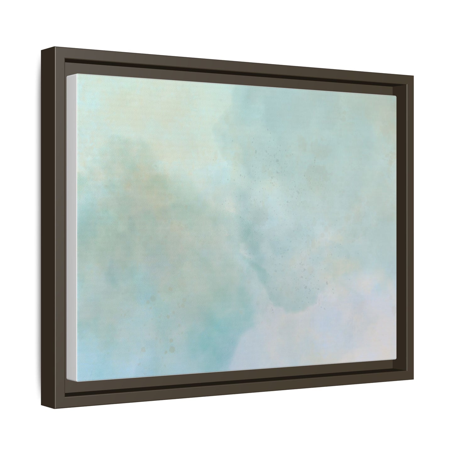 Soft Abstract Pastel Watercolor Matte Canvas
