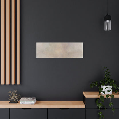Soft neutral abstract fog canvas by Printify featuring a calming, artistic design with muted tones on high-quality canvas.