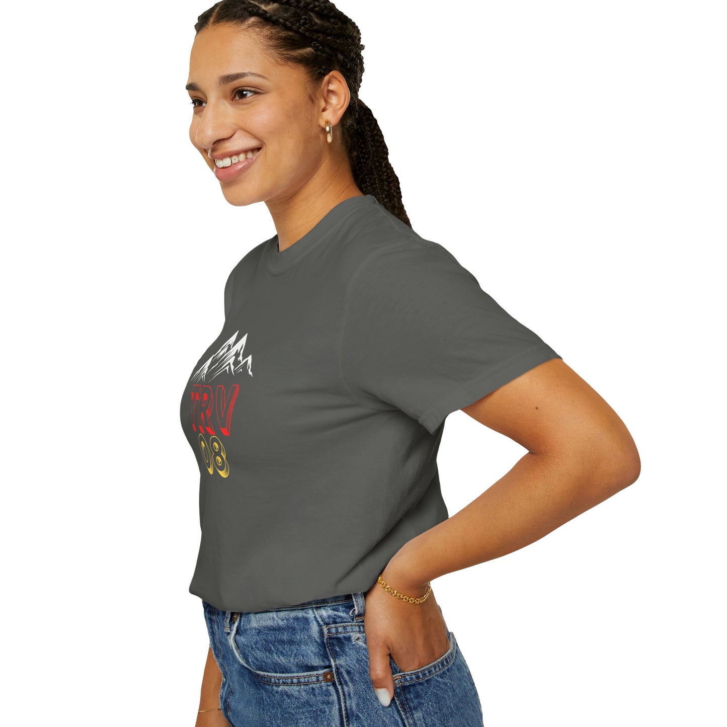 TRV08 Logo Tee | Unisex Garment-Dyed T-Shirt
