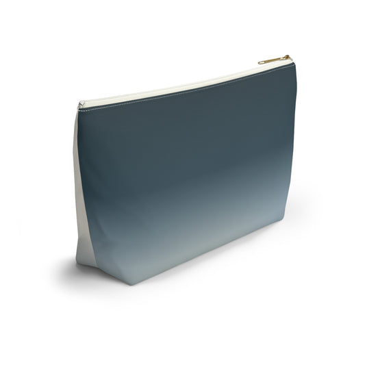Blue Ombre Accessory Pouch