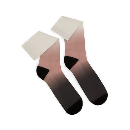Neutral Ombre Gradient Socks | Sublimation Socks