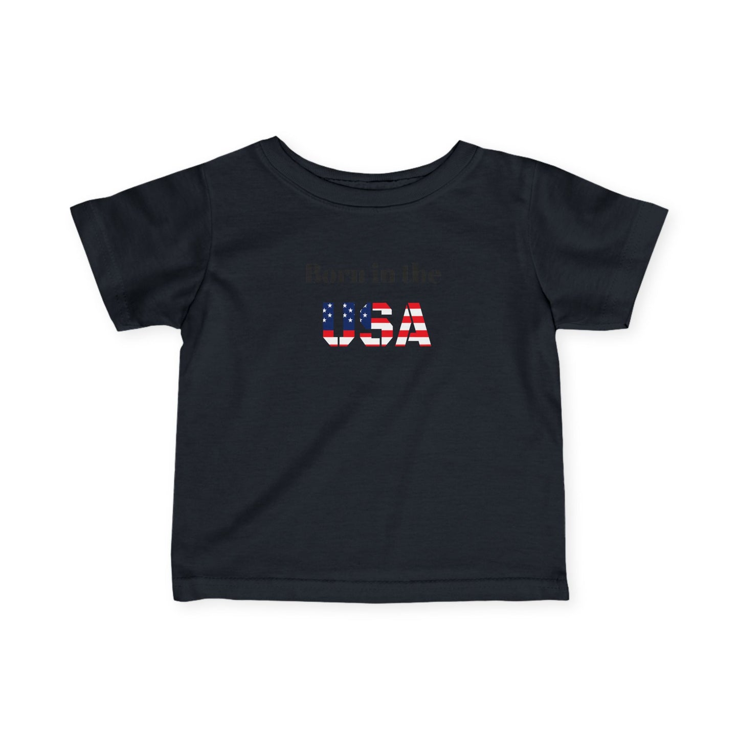 Patriotic Infant Tee - Born in the USA Apparel, Baby Gifts, 4th of July Outfit, Newborn Clothing, Toddler Shirt, Independence Day