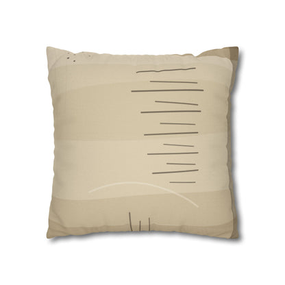 Abstract Nautical Anchor Design Pillowcase | Spun Polyester Square Pillowcase - TRV