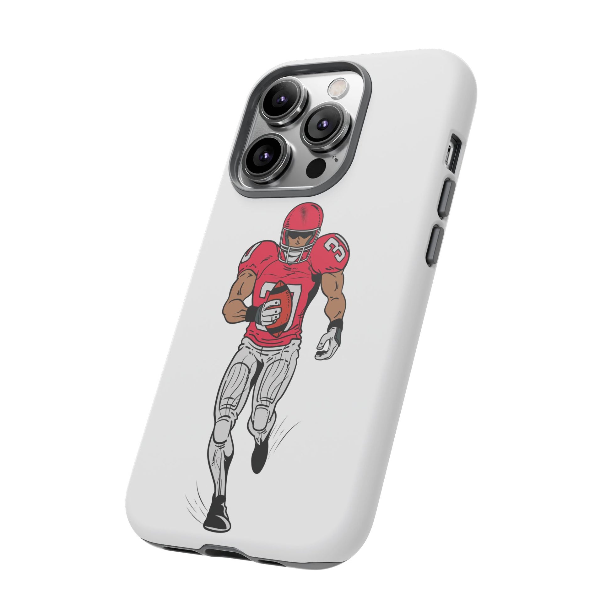 Football Player Tough Case, Sports Phone Cover, Athlete Gift, Tough Phone Case, Fall Sports, Football Lover's Accessory - TRV