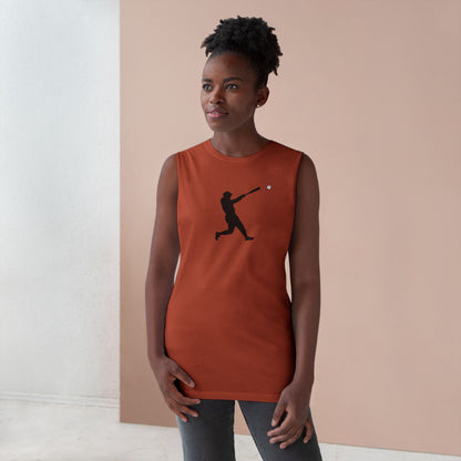 Unisex Baseball Player Tank, Men's Sports Top, Summer Workout Shirt, Casual Sleeveless Tee, Perfect for Sports Fans and Athletes