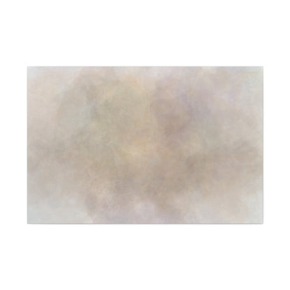 Soft Neutral Abstract Fog Canvas