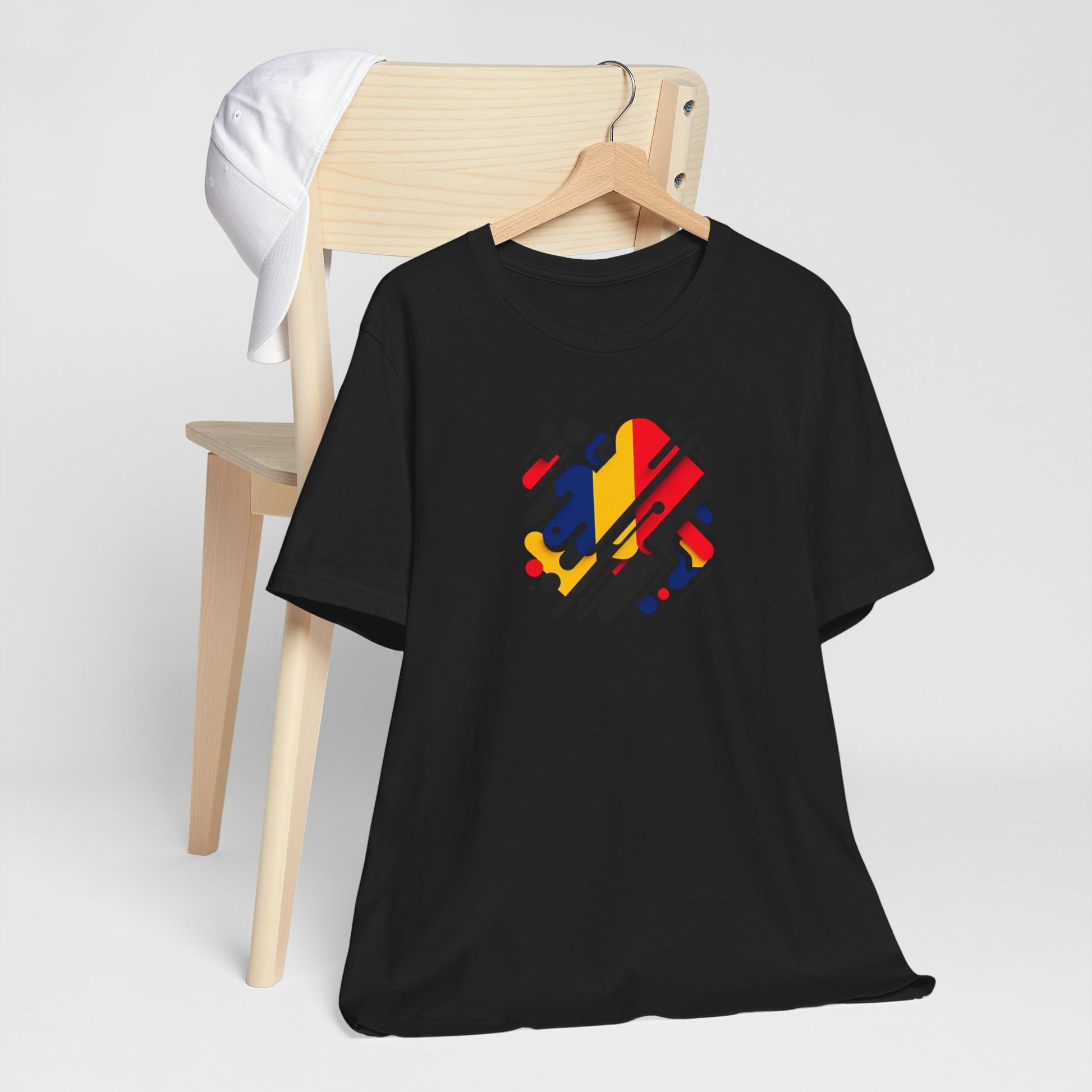 Artistic Heart Unisex Jersey Tee - Vibrant Graphic Tee, Casual Wear, Gift for Art Lovers, Birthday Surprise, Everyday Comfort - TRV