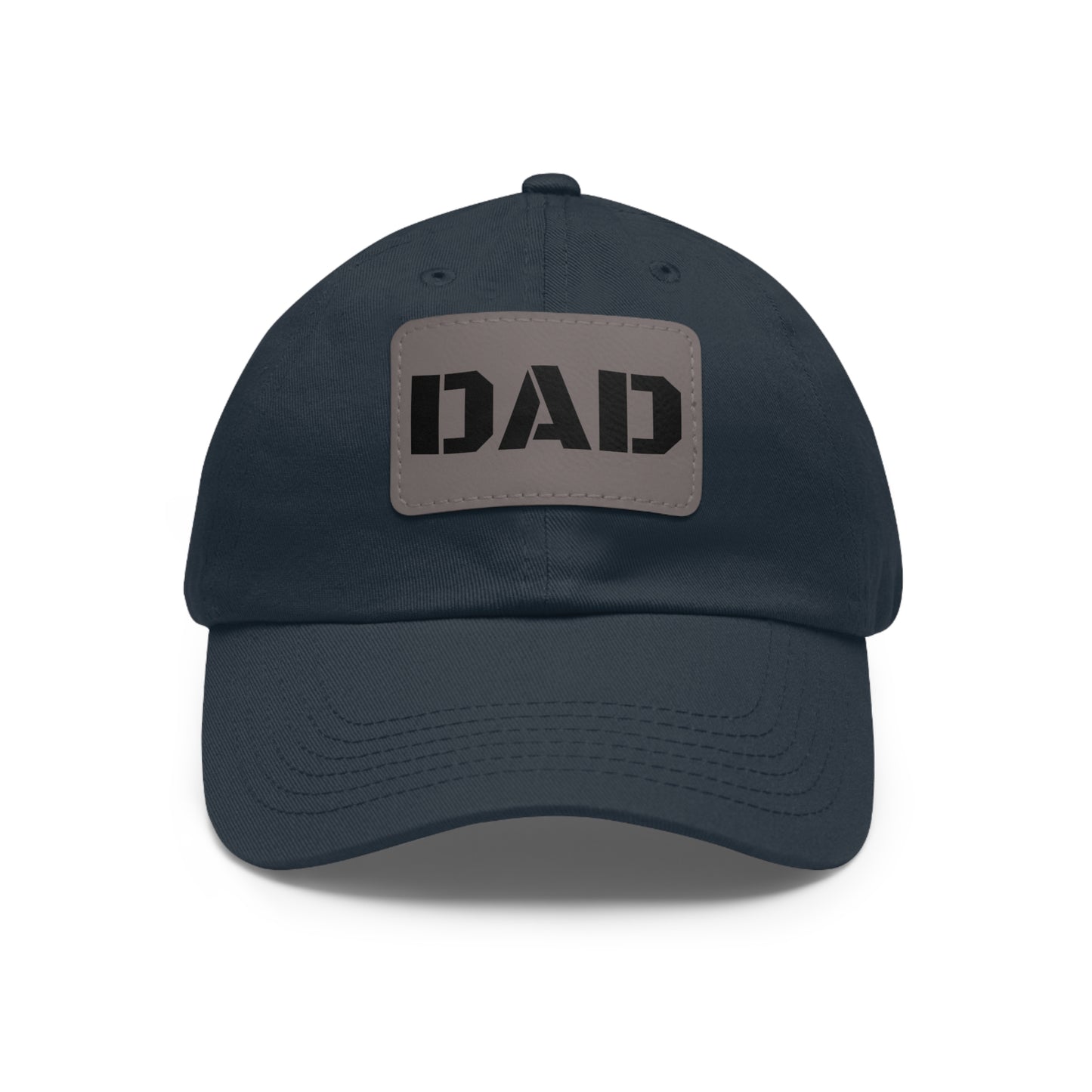 Stylish Dad Hat with Leather Patch | Perfect Gift for Fathers Day, Casual Wear, Dad's Birthday, Outdoor Activities