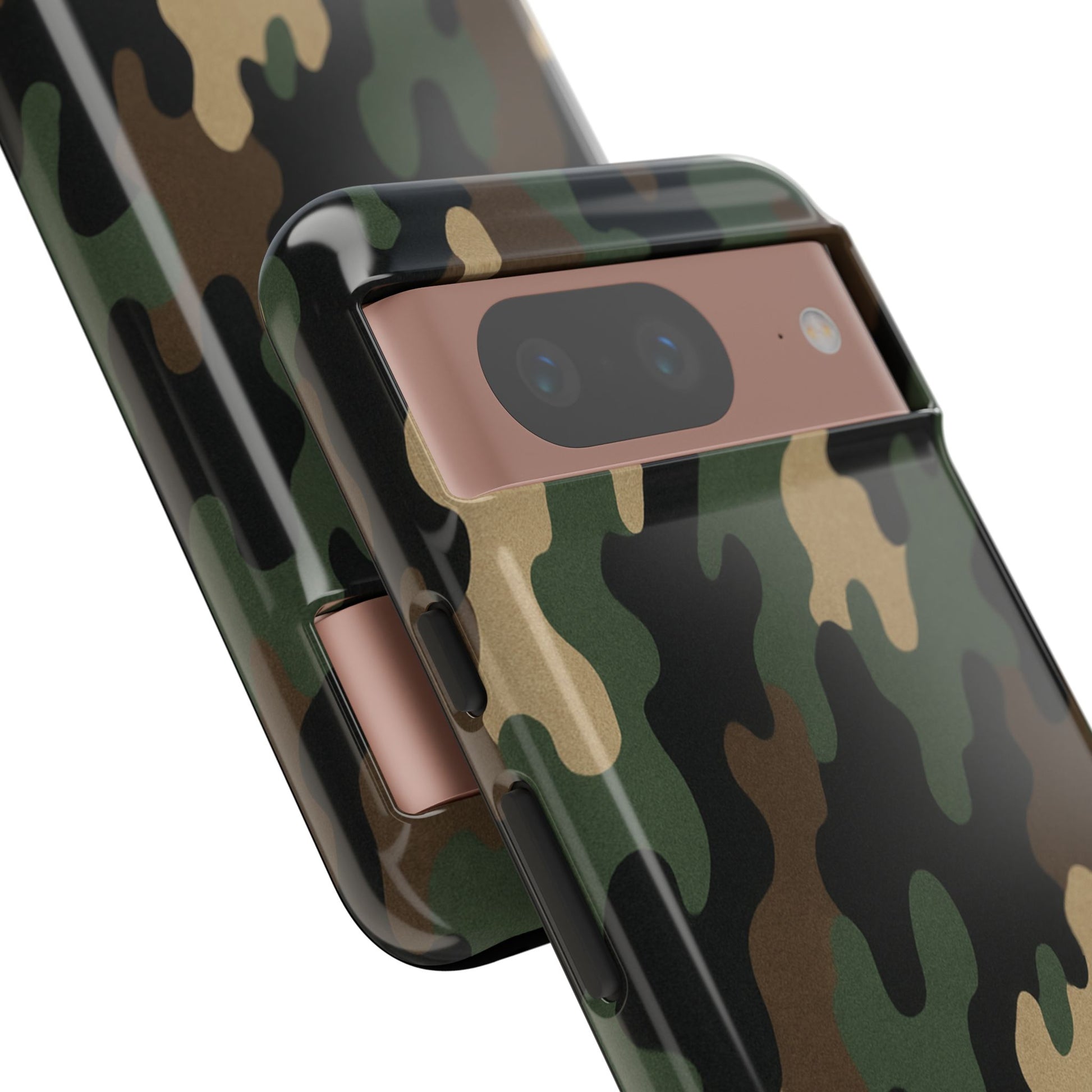 Camouflage Phone Case, Tough Cases, Military Style, Unique Phone Accessories, Gift for Him, Durable Phone Cover - TRV