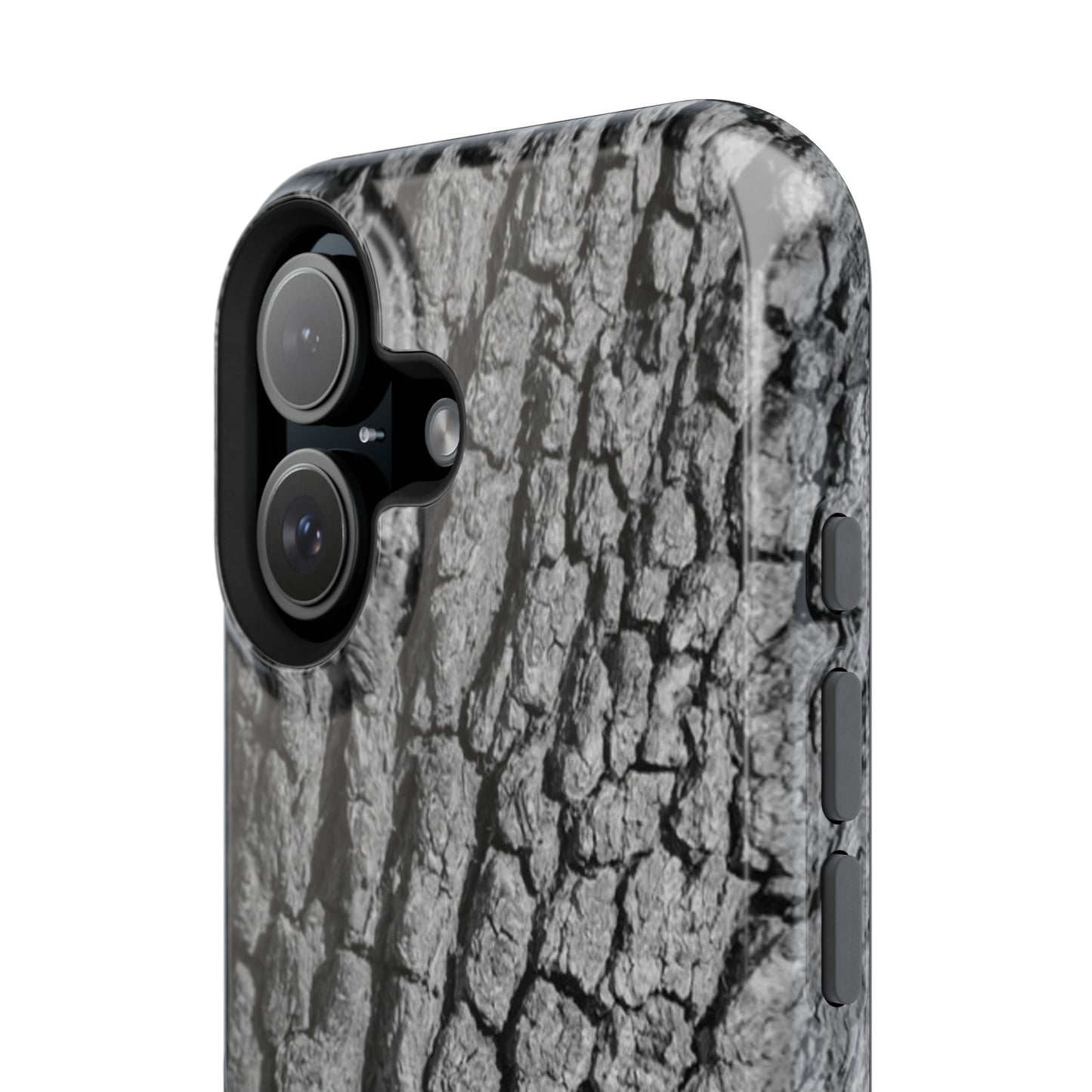 Bark Texture Magnetic Impact Phone Case