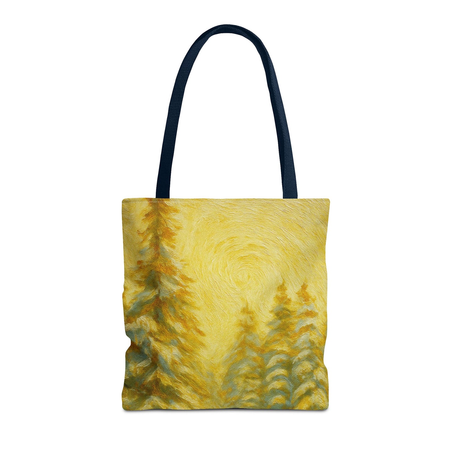Artistic abstract eco-friendly canvas tote bag with colorful abstract design, perfect for beach or everyday use.