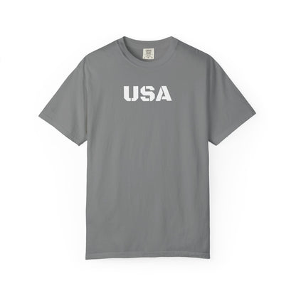 USA Vintage Unisex T-Shirt, Soft Cotton Tee, Casual Wear, Gifts for Her & Him, Summer Essentials, Independence Day Apparel - TRV