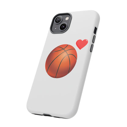 Basketball Phone Case, Love Basketball Case, Sports Gift, Athletic Style, Unique Phone Cover - TRV