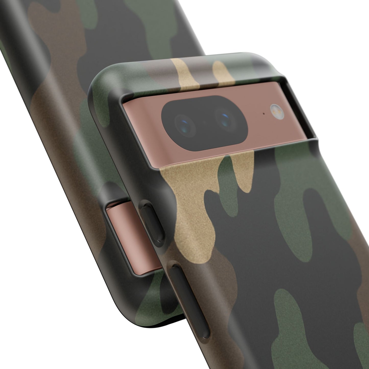 Camouflage Phone Case, Tough Phone Cover, Military Style Accessory, Protective Case for Men, Gifts for Soldiers - TRV