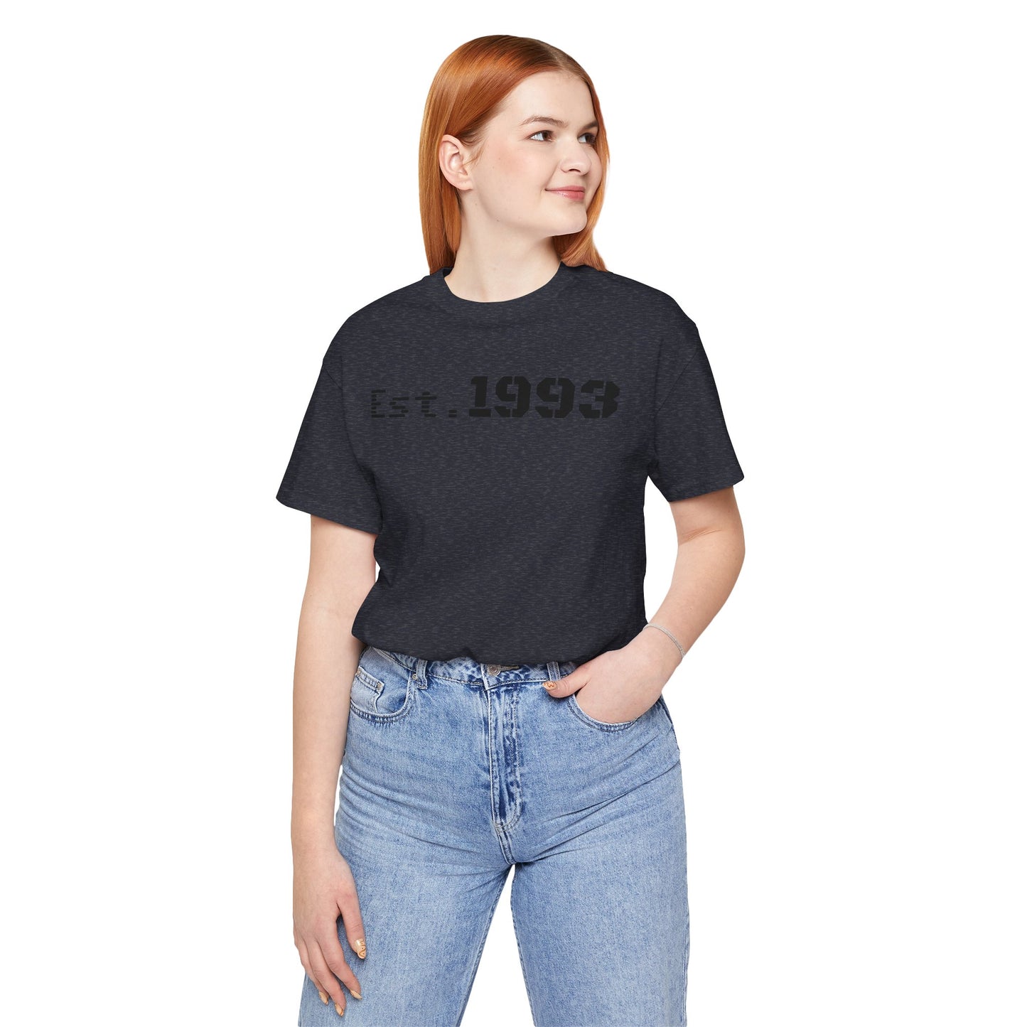 Est. 1993 Unisex Short Sleeve Tee - Perfect for Birthdays, Nostalgia, Casual Wear, Gifts, and Celebrations - TRV