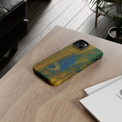 Artistic Phone Case by Tough Cases, Nature-Inspired Phone Protection, Unique Gift for Nature Lovers, Stylish Accessory, Fall Aesthetic - TRV