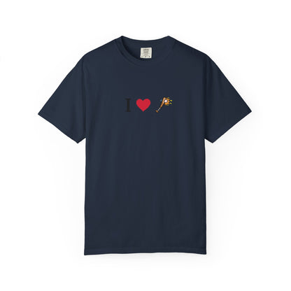I Love Baseball  Unisex Tee, Gift for Couples, Cute Matching T-Shirts, Casual Everyday Wear, Anniversary Present, Love Shirt - TRV