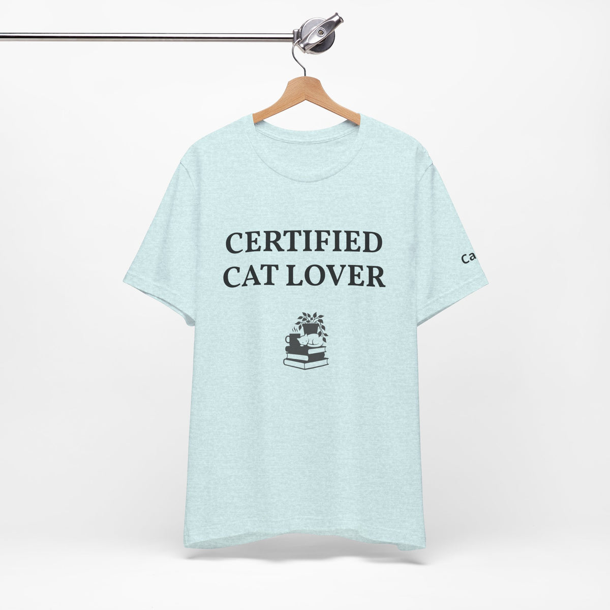 Unisex custom T-shirt by Printify with a personalized design, featuring a soft fabric and classic fit, front view.