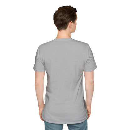 Funny alien graphic T-shirt from Printify featuring a UFO design, perfect for sci-fi fans and casual wear.