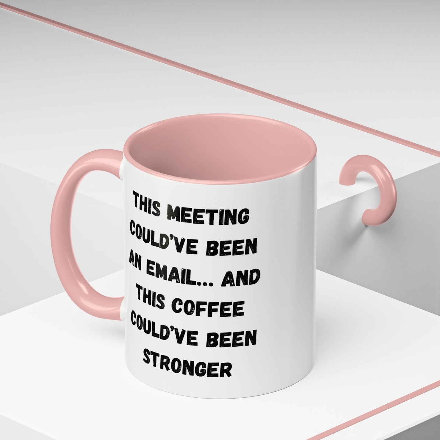 Funny Office Coffee Mug - This Meeting Could've Been an Email Mug, Gift for Coworkers, Work From Home Humor, Coffee Lover Gift, Motivational