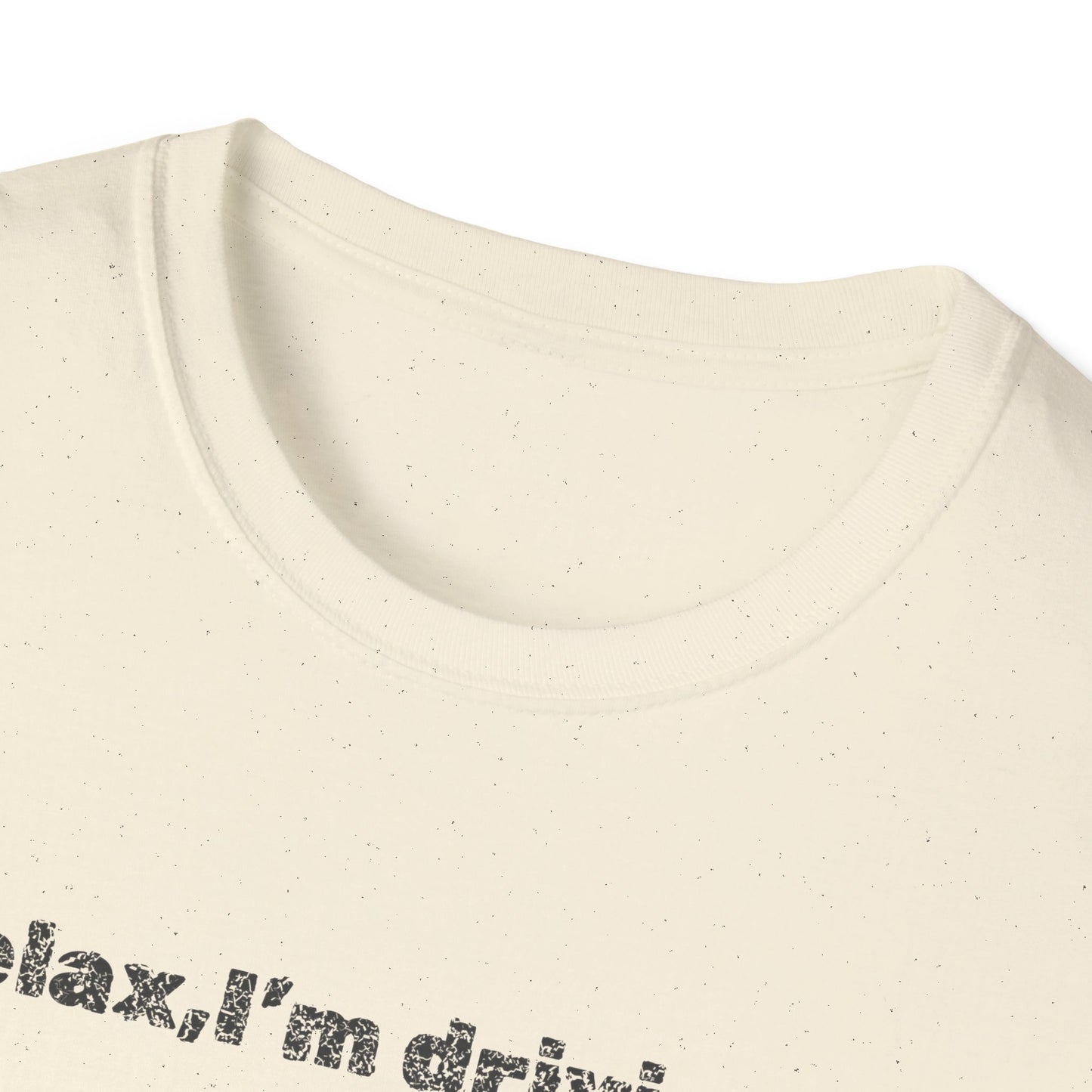 Relaxed UFO Driver T-Shirt, Funny Shirt, Unisex Graphic Tee, Gift for Space Lovers, Casual Wear, Alien Theme Humor