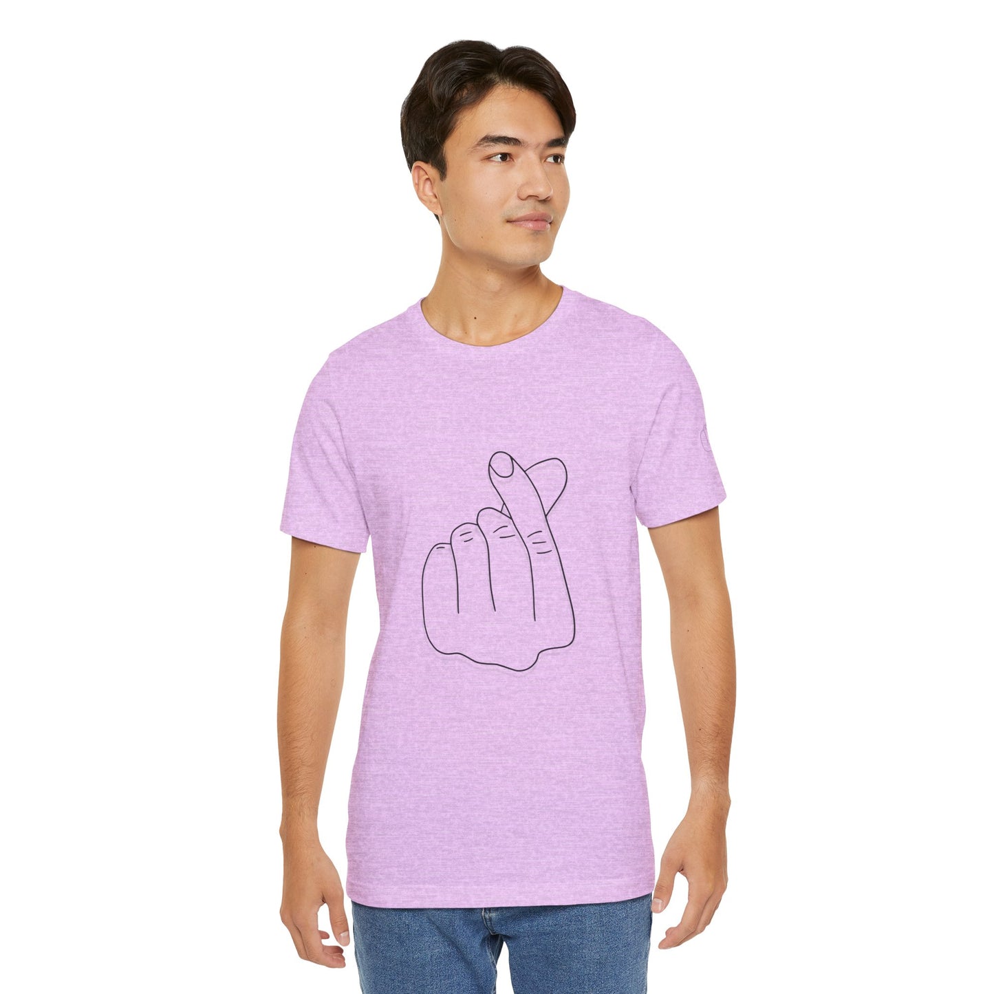 Minimalist Hand Sign Unisex Tee | Casual Everyday Wear | Perfect for Gift Givers