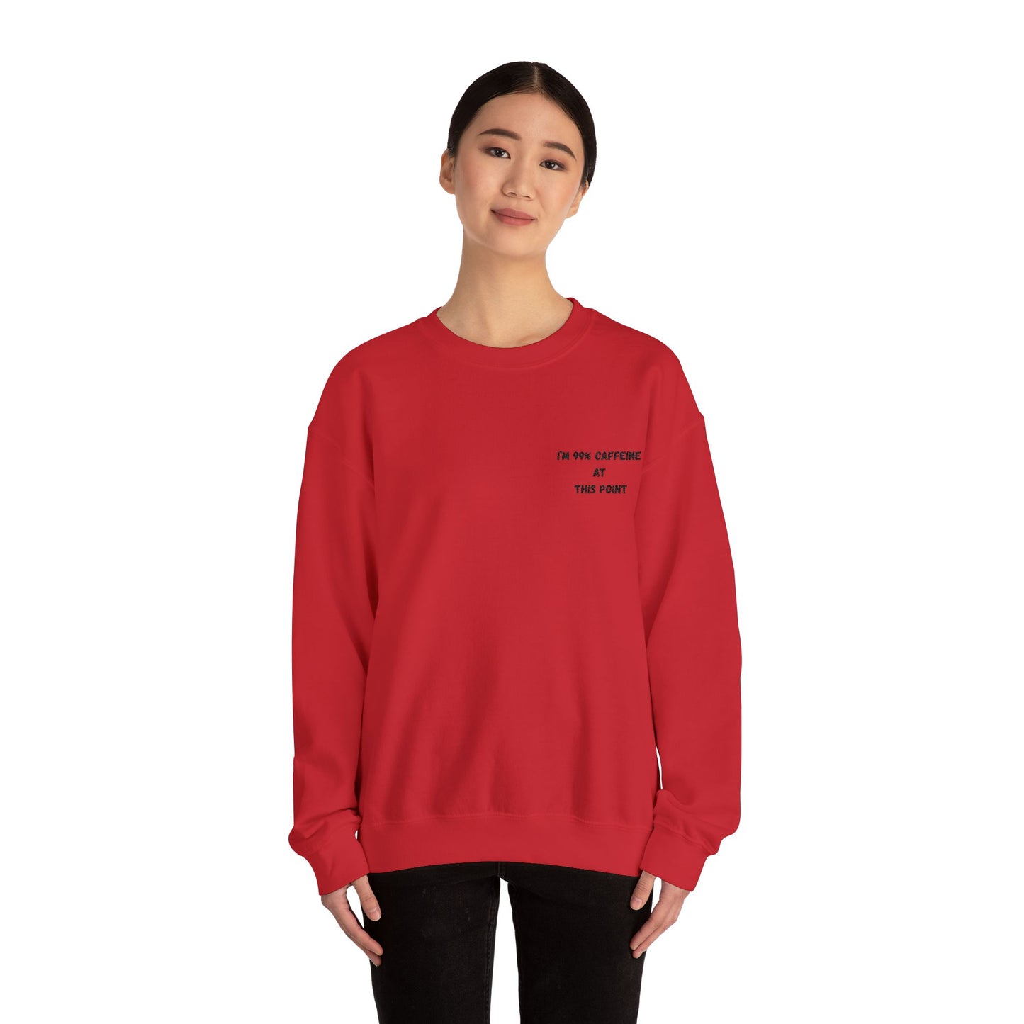 Caffeine Lover's Crewneck Sweatshirt | Unisex Heavy Blend - TRV